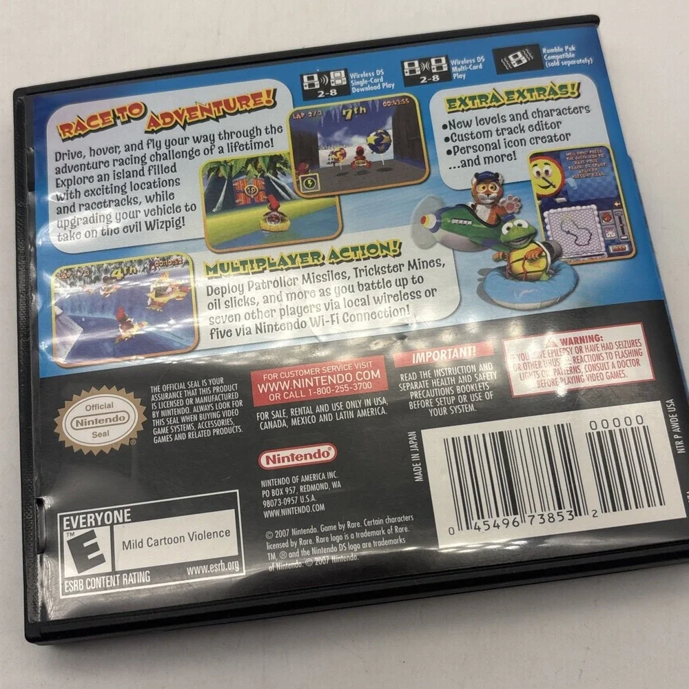Diddy Kong Racing DS (Nintendo DS) –, Tested & Complete
